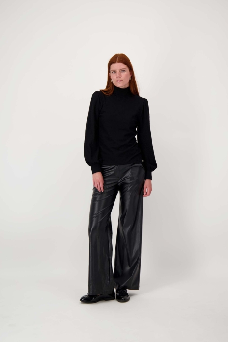 Zusss 0303-097 faux glans leren widele